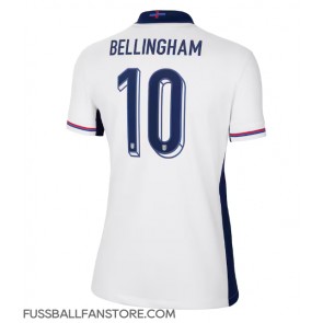 England Jude Bellingham #10 Replik Heimtrikot Damen EM 2024 Kurzarm